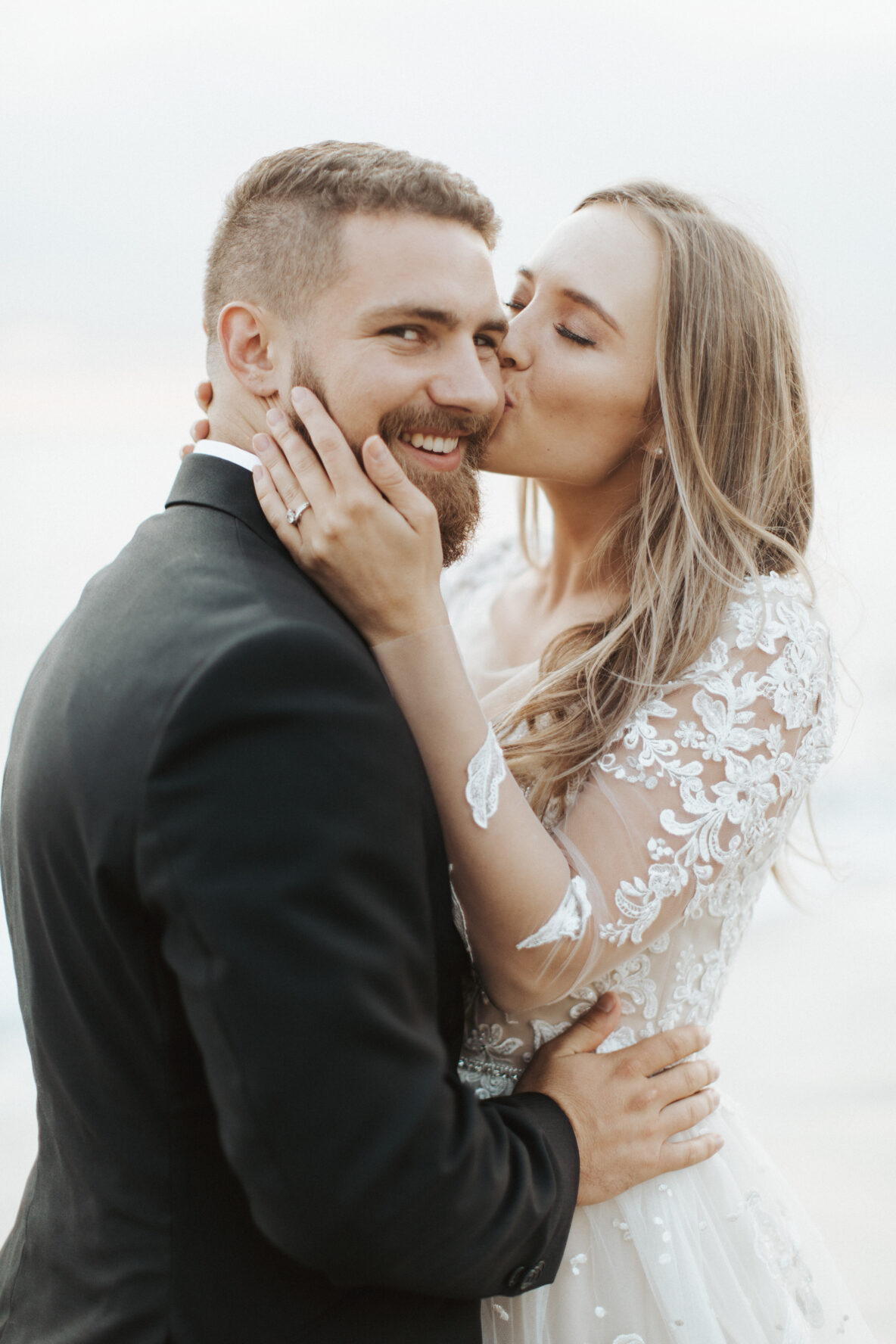 A couple who got married in Arizona.